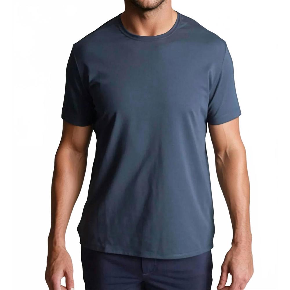 NEW BUKI cinqo crew neck t-shirt in blue night